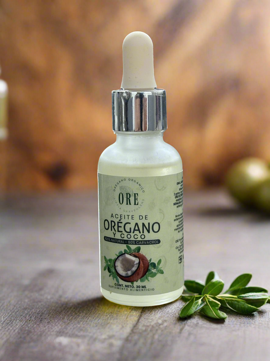 ORE Aceite de Orégano y Coco