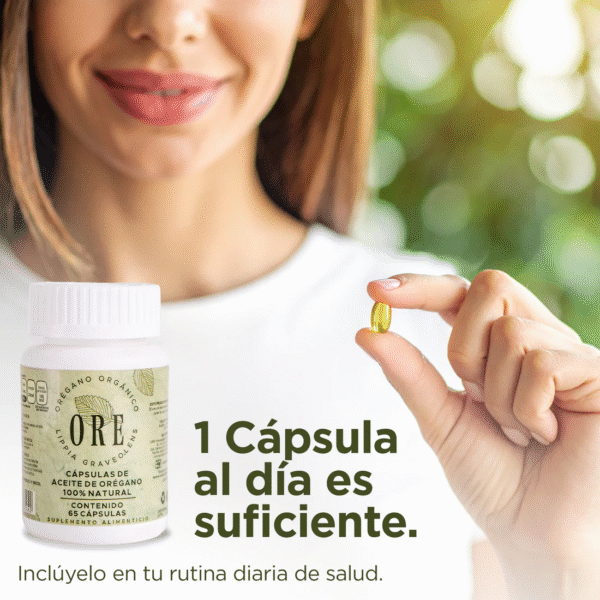 ORE Cápsulas de Aceite de Orégano - Imagen 2