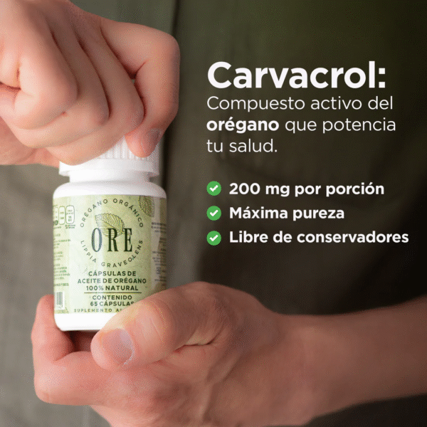 ORE Cápsulas de Aceite de Orégano - Imagen 9