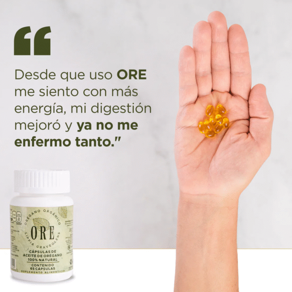 ORE Cápsulas de Aceite de Orégano - Imagen 7