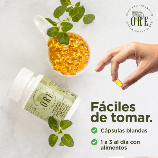 ORE Cápsulas de Aceite de Orégano - Imagen 6