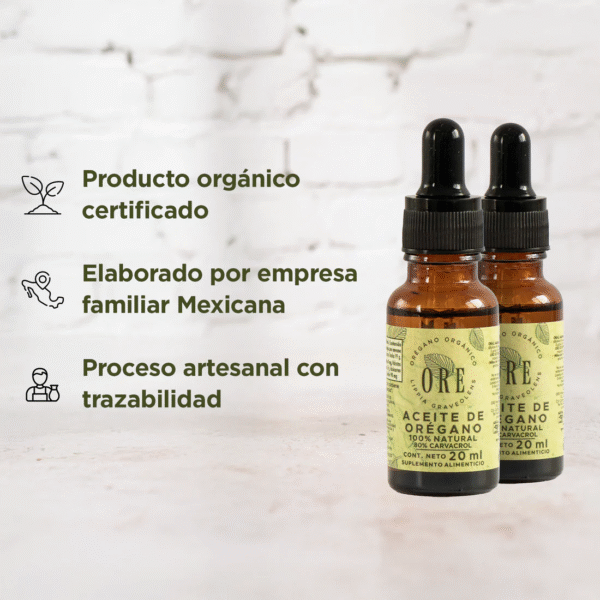 ORE Aceite de Orégano 20ml - Imagen 4