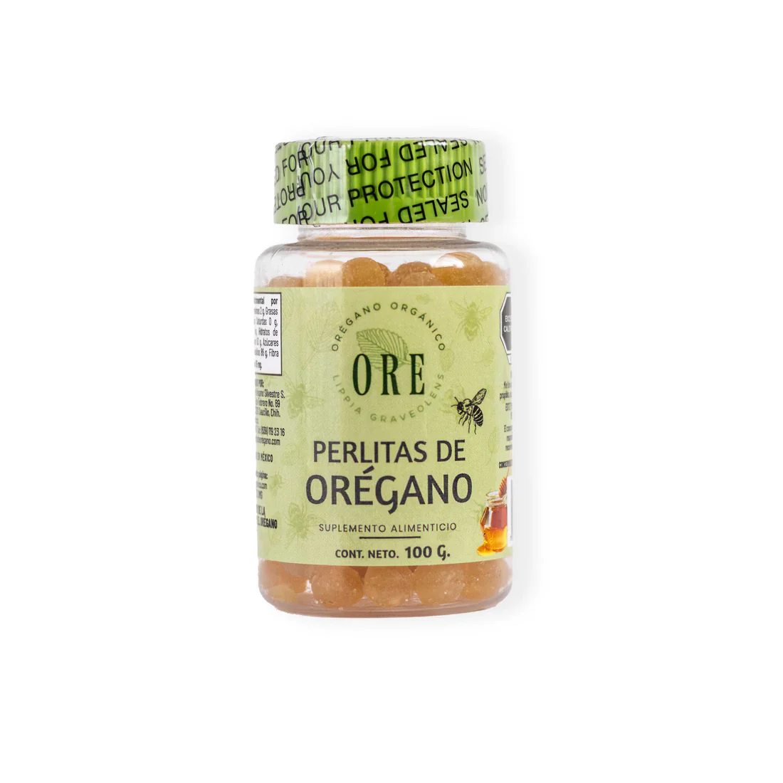 Perlitas de Miel con Orégano, ORE 100 gr - Imagen 2